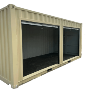 20ft Shipping Container With Roll Up Side Doors
